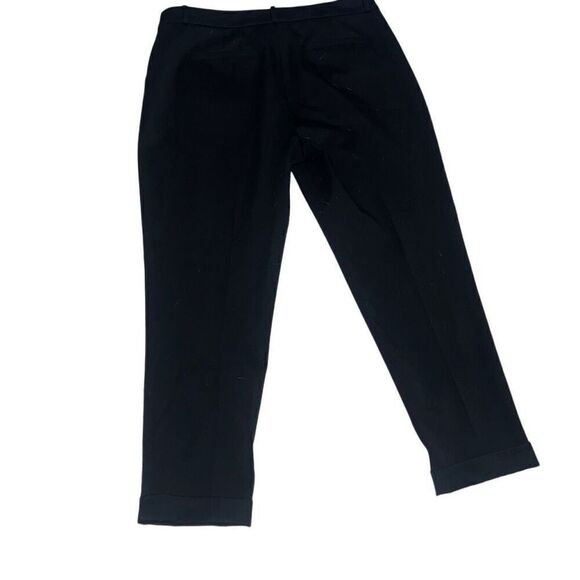 Kate Spade Black Trouser Pants Pleat Pockets Career Wear Office size 12 - Picture 2 of 7